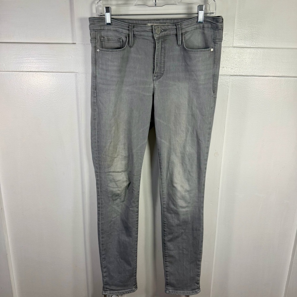 Athleta Gray Skinny Jeans Women Size 6 Cotton‎ Blend Stretch Casual Pants